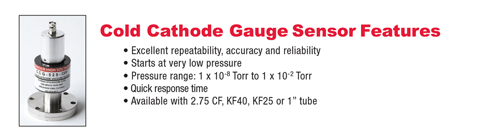 Cold Cathode Ionization Gauge